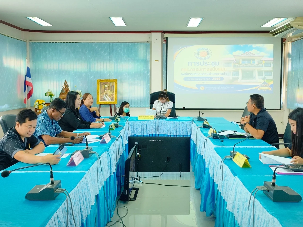 อบต.ลานบ่า จัดประชุมคณะกรรมการสนับสนุนการจัดทำแผนพัฒนาท้องถิ่น พิจารณาร่างแผนดำเนินงาน ประจำปี ๒๕๖๙ เพิ่มเติม ครั้งที่ ๒ มุ่งขับเคลื่อน ๑๕ โครงการแก้ไขปัญหาความเดือดร้อนของประชาชน